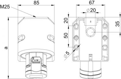 VOIMAPISTORASIA PCE 125-6 32A 5P 400V IP44