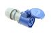 JATKOPISTORASIA PCE 213-6 16A 3P 230V IP44