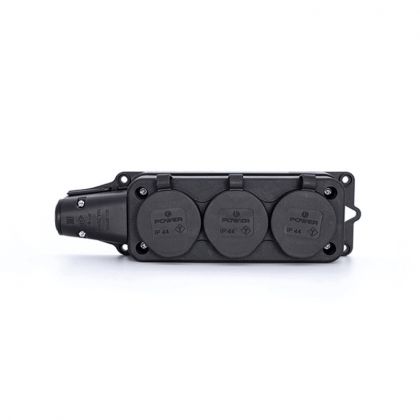 JATKOPISTORASIA NORWESCO 3S/16A/250V/IP44 TPE MU