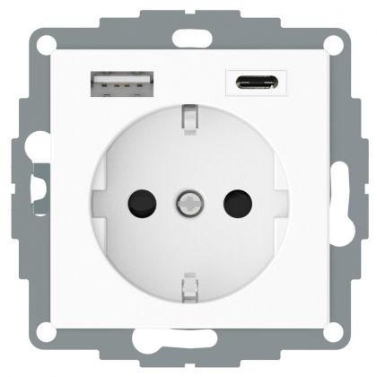 PISTORASIA + USB EXXACT 1-PR + 2XUSB LAT. A+C 3A VAL