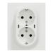 PISTORASIA + USB ELKO ONE 2-PR PL IP20+2XUSB-C 25W PD VA