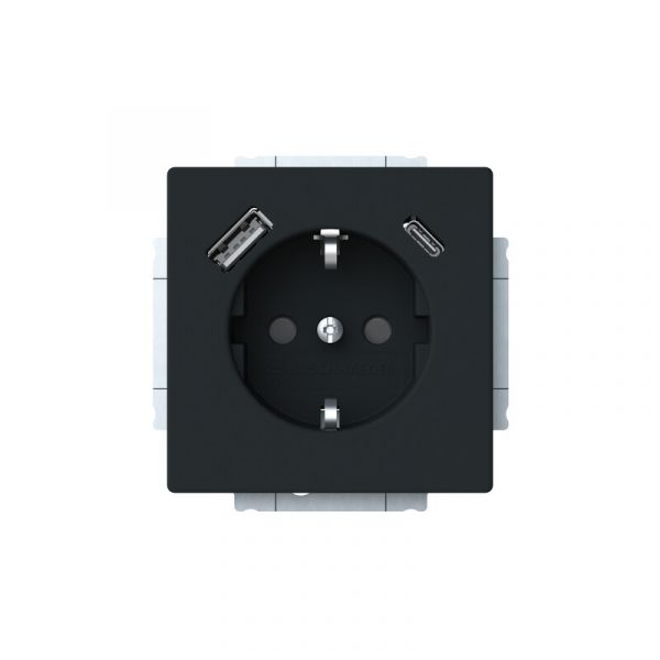 PISTORASIA + USB IMPRESSIVO 1S/16A/IP21 UKJ 0X USB A+C MUS
