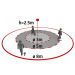 LIIKETUNNISTIN BL2-FP 360 8/2,5M IP23 UKA VAL
