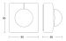 LIIKETUNNISTIN MX HIGHBAY IS3360MX SQ COM1 360 IP54PKA V