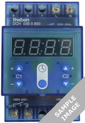 KELLOKYTKIN DIGITAALINE THEBEN DCH 036 TC