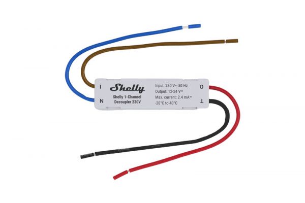 ASENNUSTARVIKE SHELLY SHELLY 1-CHANNEL DECOUPLER