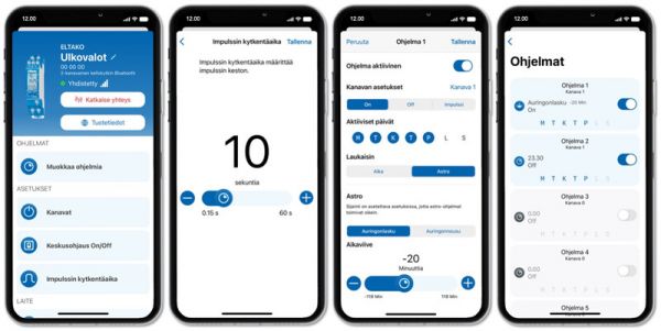 KELLOKYTKIN DIGITAALINEN SU12DBT/1+1-UC