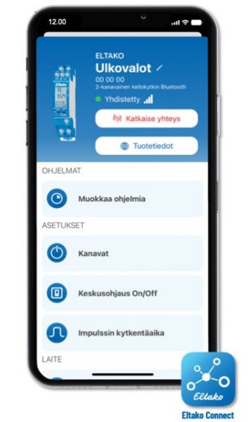 KELLOKYTKIN DIGITAALINEN SU12DBT/1+1-UC