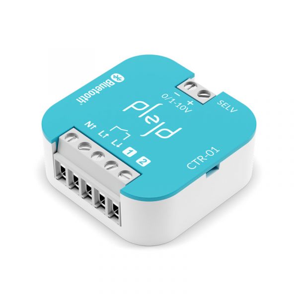 RELEYKSIKKÖ PLEJD 1S 16A/230VAC U/DIN 0/1-10V BL