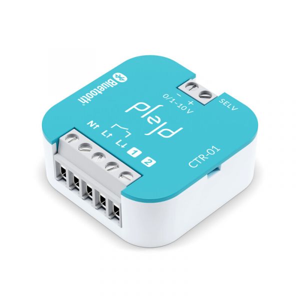 RELEYKSIKKÖ PLEJD 1S 16A/230VAC U/DIN 0/1-10V BL