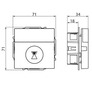 AJASTIN IMPRESSIVO T210-84 15M-8H/10A IP21 UK VAL