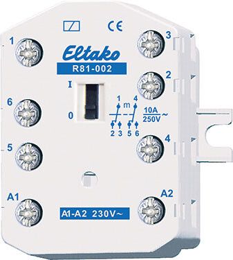 VÄLIRELE ELTAKO R81 2VK 10A / 230VAC