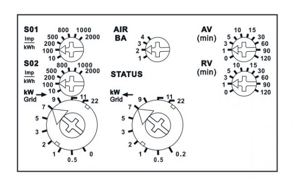 VALVONTARELE VIRTA VIRTARELE,2XS0,16A/250V AC