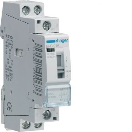 VÄLIRELE HAGER ERC216 2s 16A k.230VAC