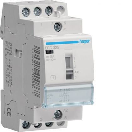 VÄLIRELE HAGER ERC325 3s 25A k.230VAC