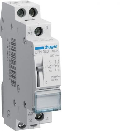 SYSÄYSRELE HAGER EPN520 2S 230V