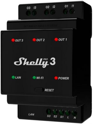 OHJELMOITAVA RELE SHELLY SHELLY PRO 3