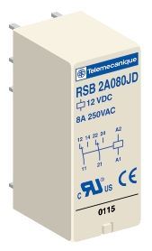 PISTOKANTARELE ZELIO 24VDC 2C/O 8A