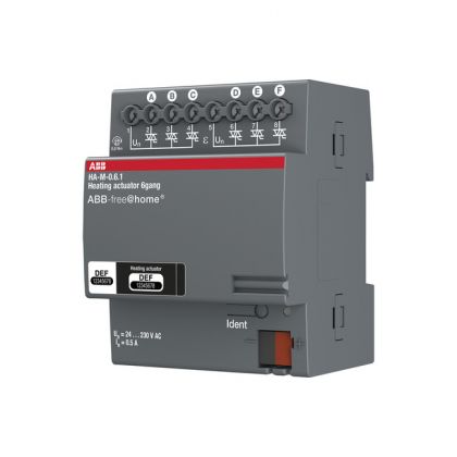LÄHTÖYKS LÄMMITIN ABB FREEHOME 6X160MA H T DIN