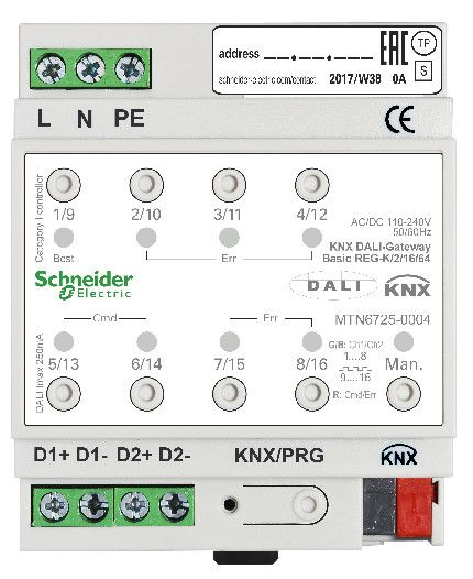 VÄYLÄMUUNNIN SPACELOGIC KNX KNX DALI BASIC 2-KAN.