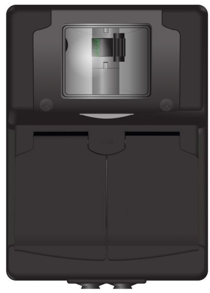 VIKAVIRTAPISTORAS PROTECTOR II 2S/16A/30MA/250V/IP44 PPR MU