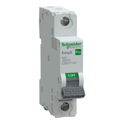 JOHDONSUOJAKATKAISIJA EASY9 MCB 1B20 6KA