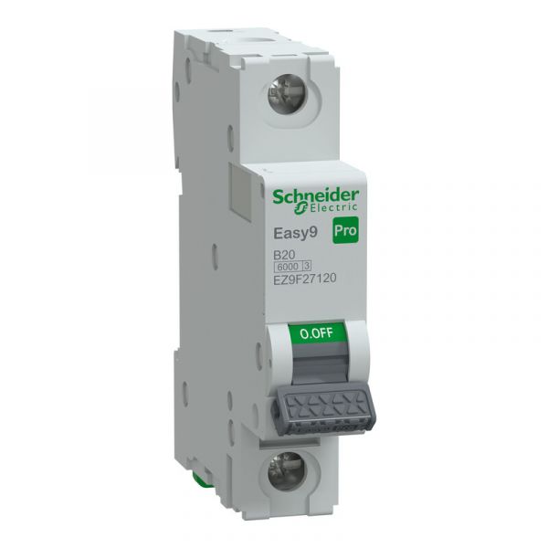 JOHDONSUOJAKATKAISIJA EASY9 MCB 1B20 6KA