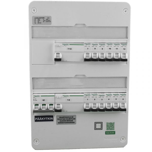 RYHMÄKESKUS PINTA A-COLLECTION ARK 40A/12JS/2VVS IP30