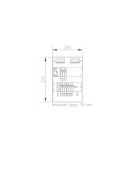 RYHMÄKESKUS PINTA PS POINTER POINTER3409 V 35A IP30 PS