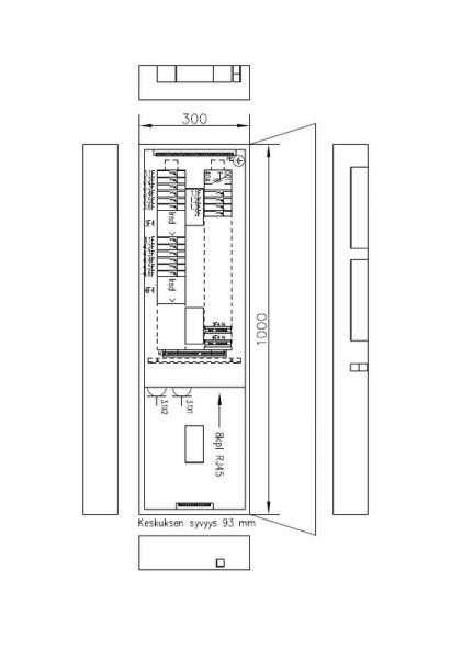 RYHMÄKESKUS-DATA PINTA POINTER IT-POINTER3415-1000M IP30 35A