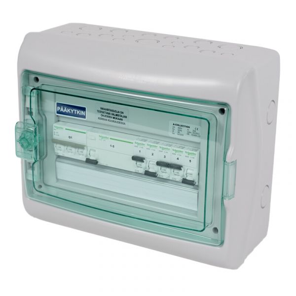 RYHMÄKESKUS PS A-C ARK 25A/5JS/VVS IP65 EASY