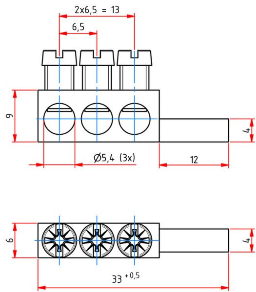 N-LIITIN FTG 3X10MM2 ERISTÄMÄTÖN