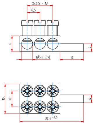 N-LIITIN FTG 6X10MM2 ERISTÄMÄTÖN