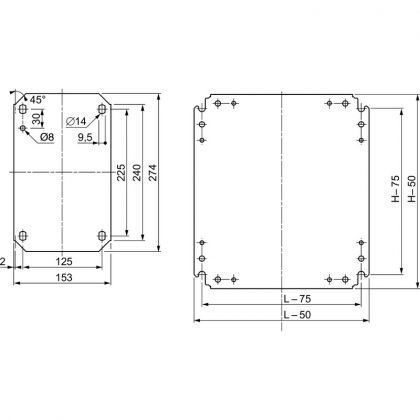 ASENNUSLEVY UNIVER. ENCLOSURES ASENNUSLEVY 400X400 KXL