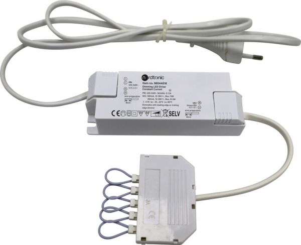 LED-LIITÄNTÄLAITE NORDTRONIC LED OHJAIN 350MA 3,5-15W DIM