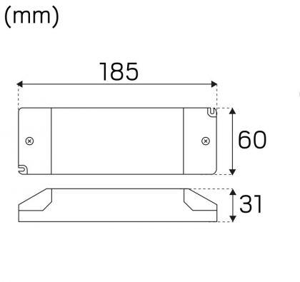 LED-LIITÄNTÄLAITE HDE A LITE SLD FDIM 24V 75W