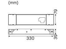 LED-LIITÄNTÄLAITE DALI/PUSH LED-OHJ DIM/DALI/PUSH 24V 200W
