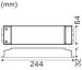 ELEKTRONINEN LIITÄNTÄLAITE IP20 24V 75W DIM/PUSH/DA2
