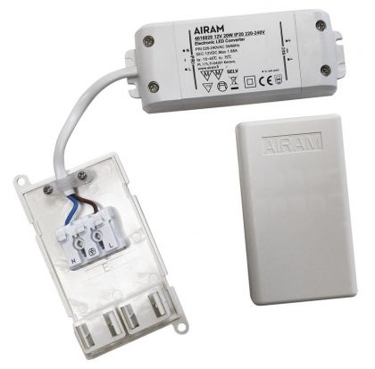 LED-LIITÄNTÄLAITE AIRAM TASAJÄNNITELÄHDE 12V 20W IP20