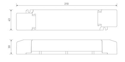 LED MUUN. FTLIGHT 12V 36W HIM. LED MUUNTAJA 12V 36W IP20 HIM