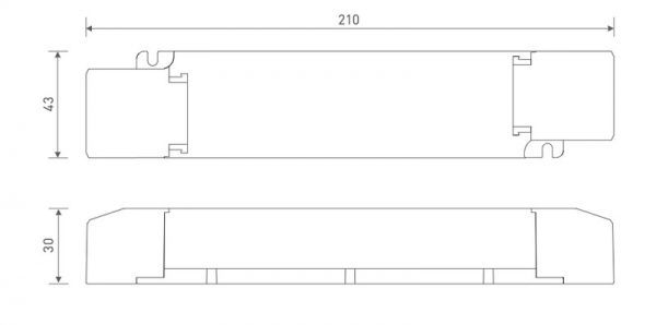 LED MUUN. FTLIGHT 12V 36W HIM. LED MUUNTAJA 12V 36W IP20 HIM