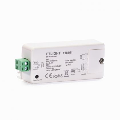 OHJAUSKOMPONENTTI PERFECT RF VASTAANOTIN 1CH 12-36VDC 8A