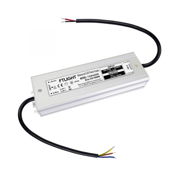 ELEKTRONINEN LIITÄNTÄL FTLIGHT 24V, 200W, IP65