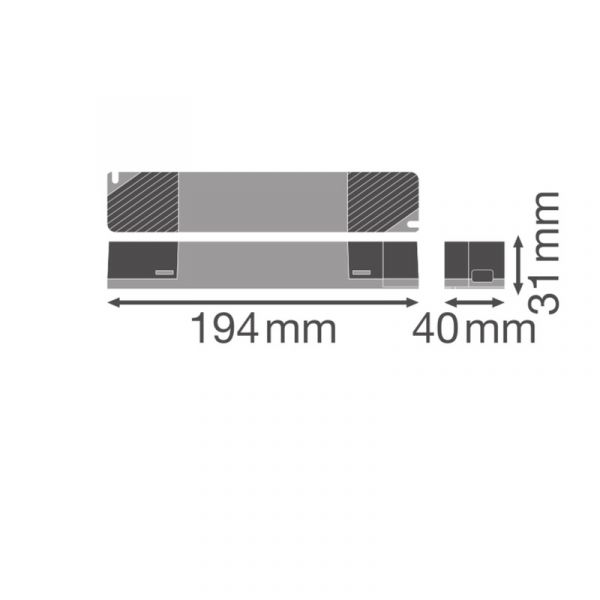 ELEKTR. LIITÄNTÄLAITE LEDVANCE DR VAL 60W/220-240/24V ON/OFF