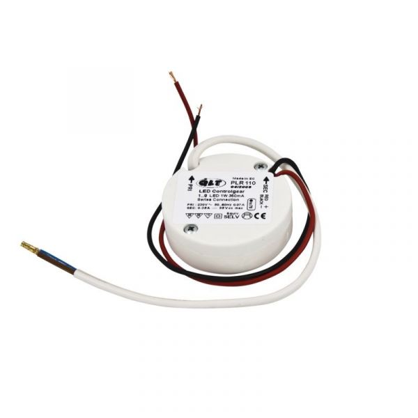 LED-LIITÄNTÄLAITE HIDE A LITE PLR110 350MA/36V 1-9 1W LED