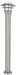 PIHAPIIRIVAL KÄPYLÄ BOLLARD IP44 E27 GLC RST H1100