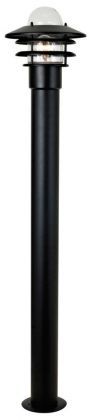 PIHAPIIRIVAL KÄPYLÄ BOLLARD IP44 E27 GLC BK H1100