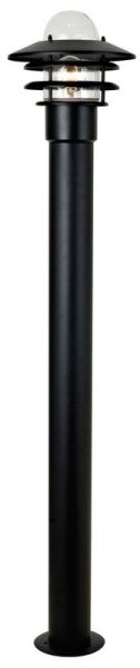 PIHAPIIRIVAL KÄPYLÄ BOLLARD IP44 E27 GLC BK H1100