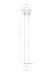 PIHAPIIRIVAL KÄPYLÄ BOLLARD IP44 E27 GLC BK H1100