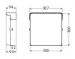 NUMEROVALAISIN NOPPA FLAT IP65 IK10 12W/840 PCO WH